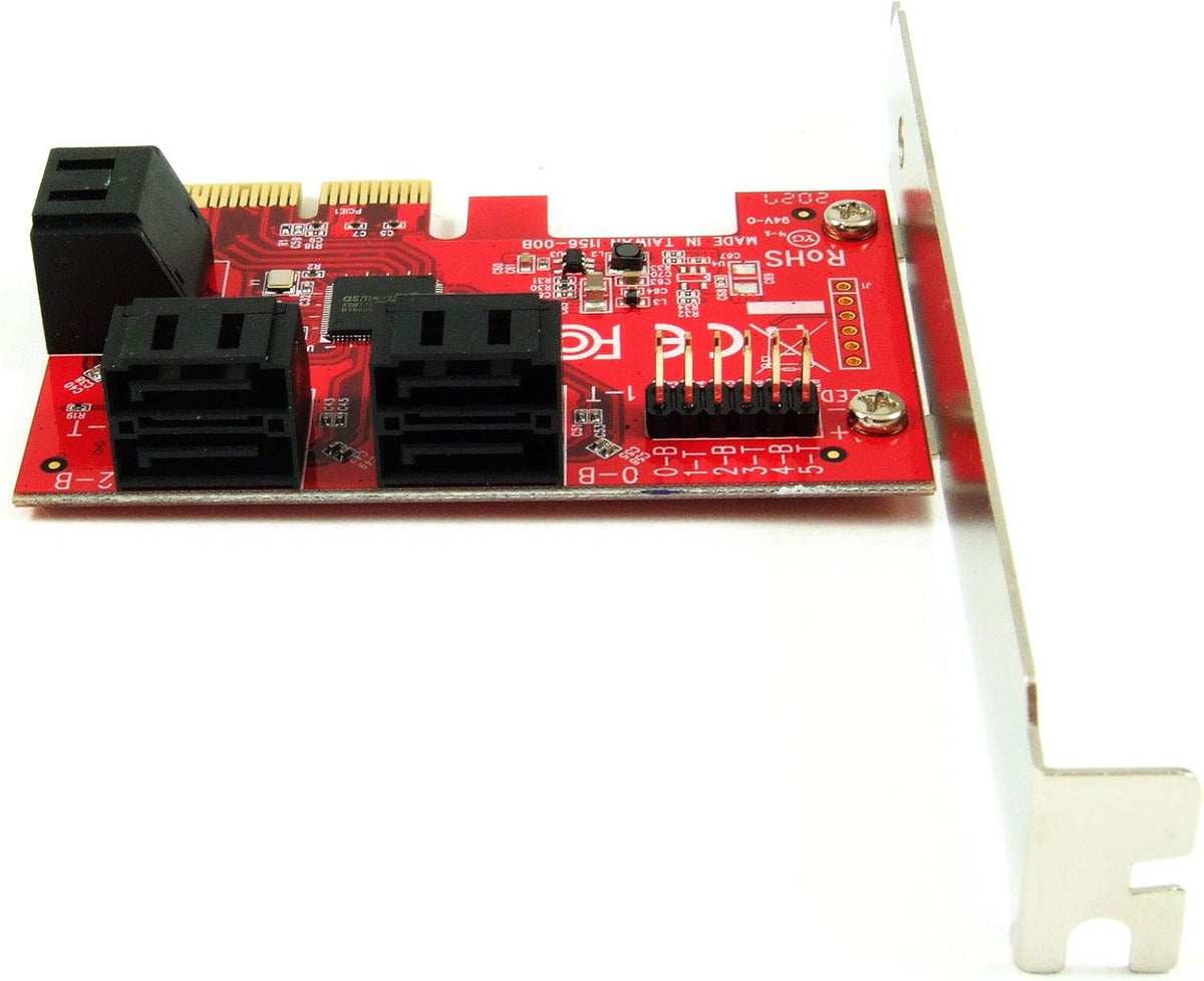 6-Port SATA 6G PCI Express x4 Host Adapter Card M717