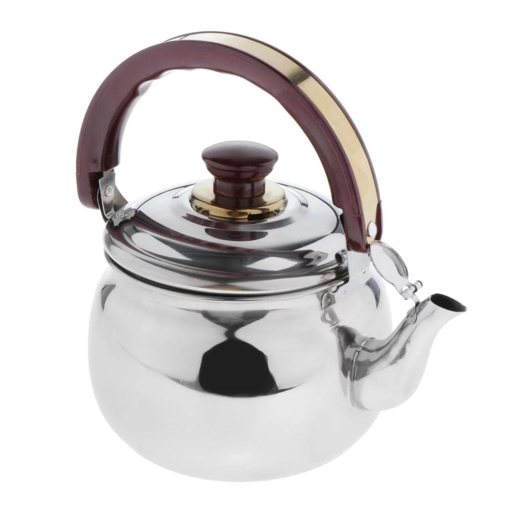 Stainless Steel Whistling Coffee and Tea Kettle 1.0 Liter Q8925
