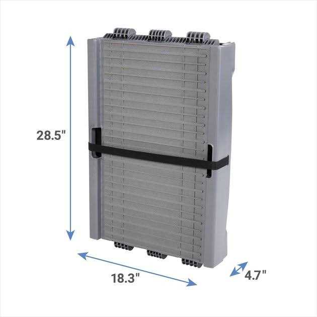 Tri-Fold Travel Dog Car Ramp Z1387