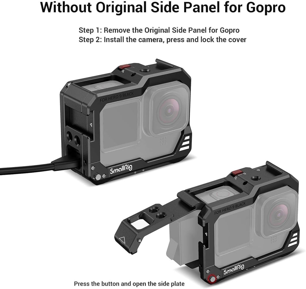 Black Cage for GoPro Hero9 Y5891