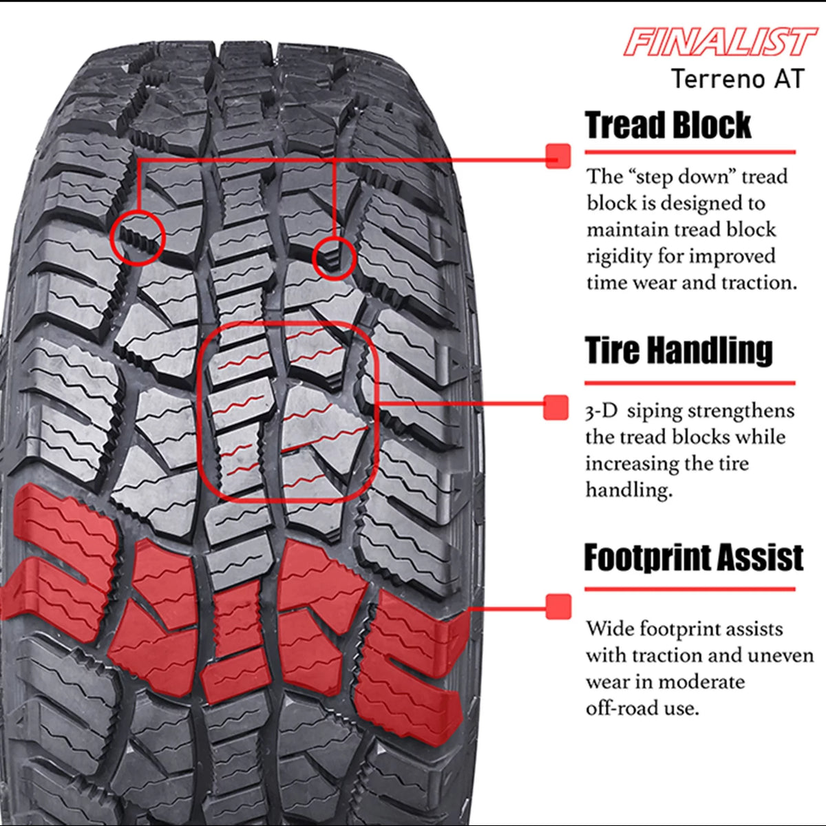 All Season All Terrain Tire 265/70R16 112T K557