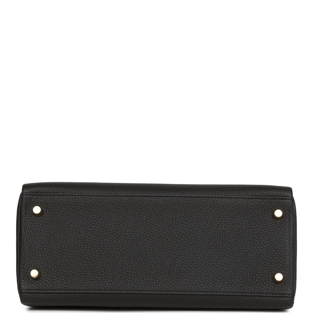 Black Leather Handbag N54481