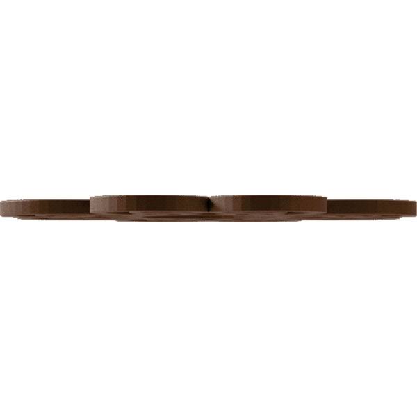 Copper PVC Pierced Ceiling Medallion U7572