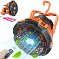 Camping Tent Fan with LED Lantern, Rechargeable 5200mAh Hanging Fan O457