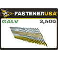 2 1/2x22 x .148 Smooth Galvanized Nails B881953