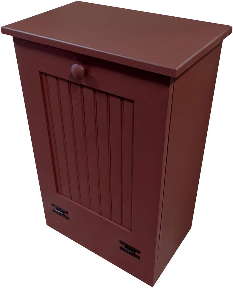 Solid Cottage White Tilt Out Trash Cabinet E92634