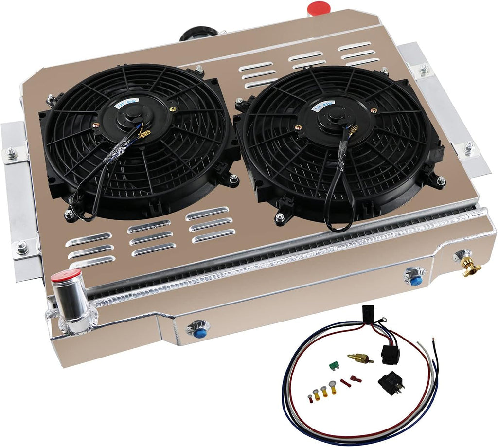 3 Row Aluminum Radiator Shroud Fans C656320