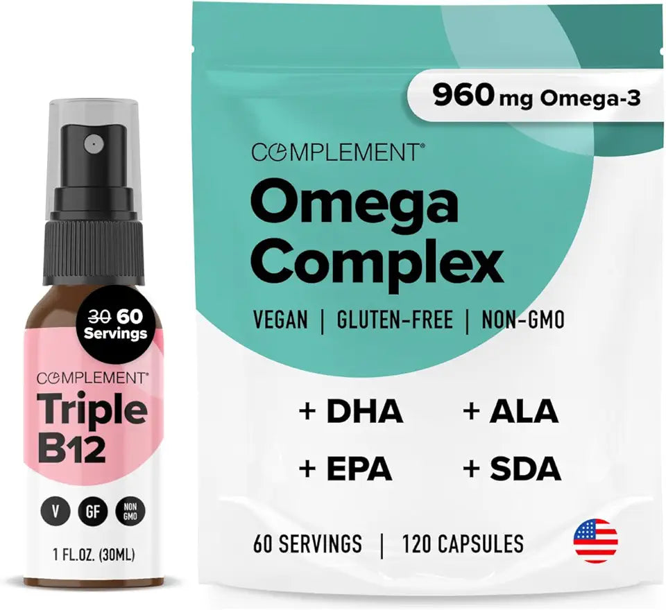 Vegan Omega-3 and B12 Supplement Spray C463