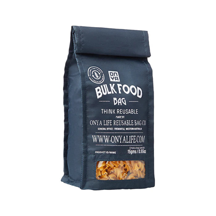 Charcoal Reusable Bulk Food Bag (Small) H18509