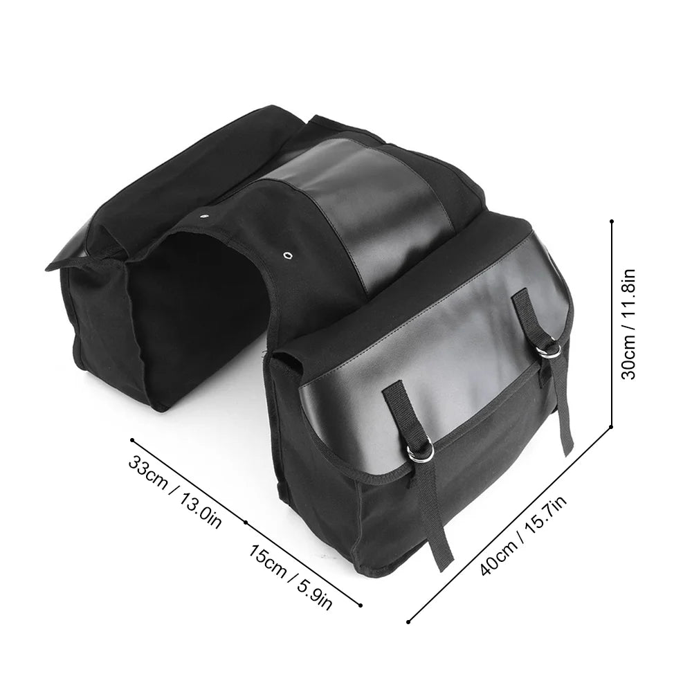 40L Bike Trunk Bag Rear Seat Pannier G7551
