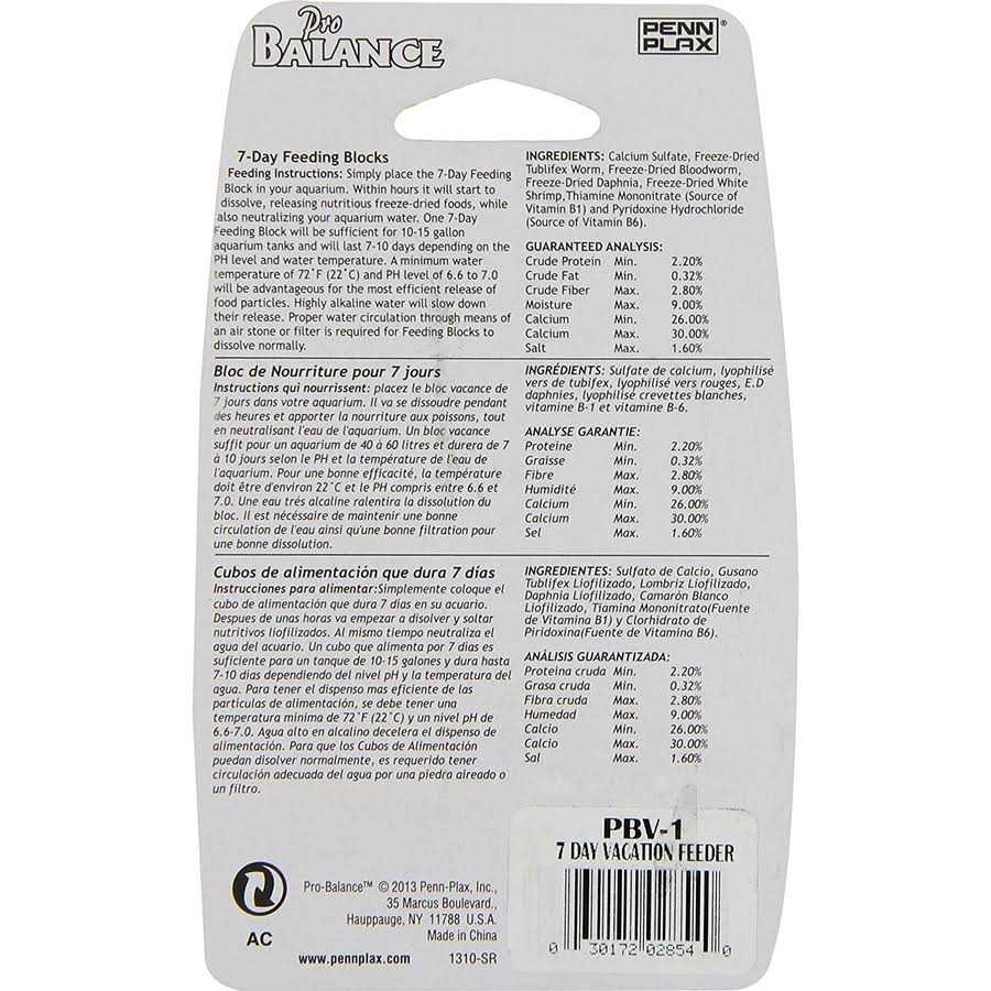 7-Day Vacation Fish Feeder V9674