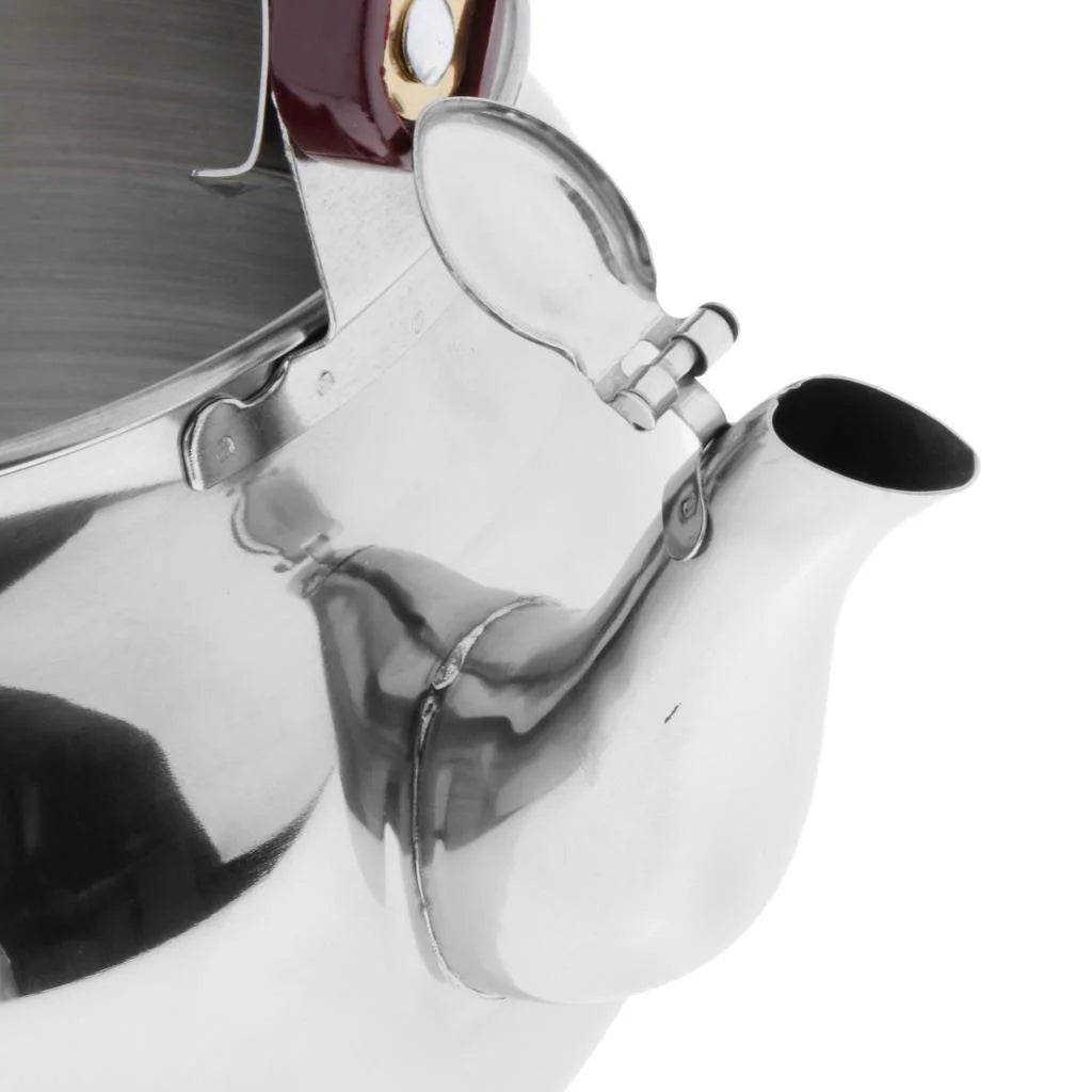 Stainless Steel Whistling Coffee and Tea Kettle 1.0 Liter Q8925