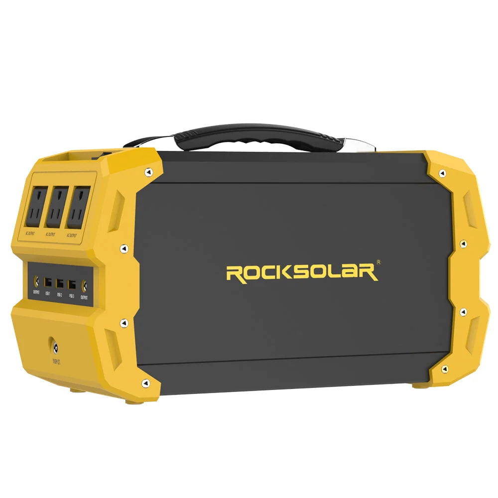 400W Portable Power Station with 60W Foldable Solar Panel D15590