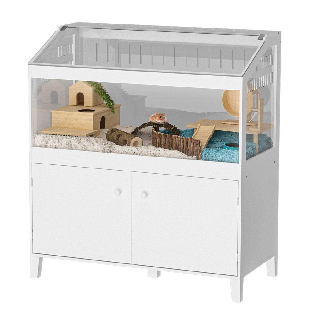 Hamster Cage with Storage Cabinet Y89926