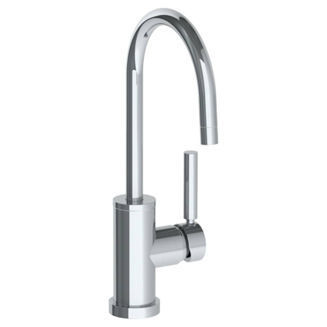Rustica Brass Single Hole Gooseneck Bathroom Sink Faucet Y572597