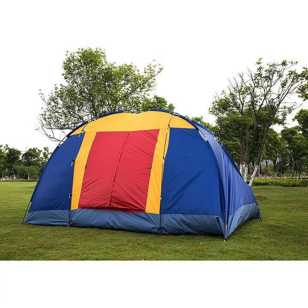 Camping Tent with Carrying Bag and Steel Pegs I88420