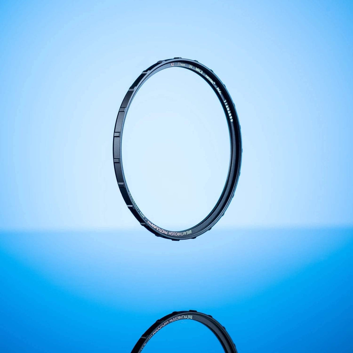 72mm X2 UV Filter for Camera Lenses with Lens Cloth D73746