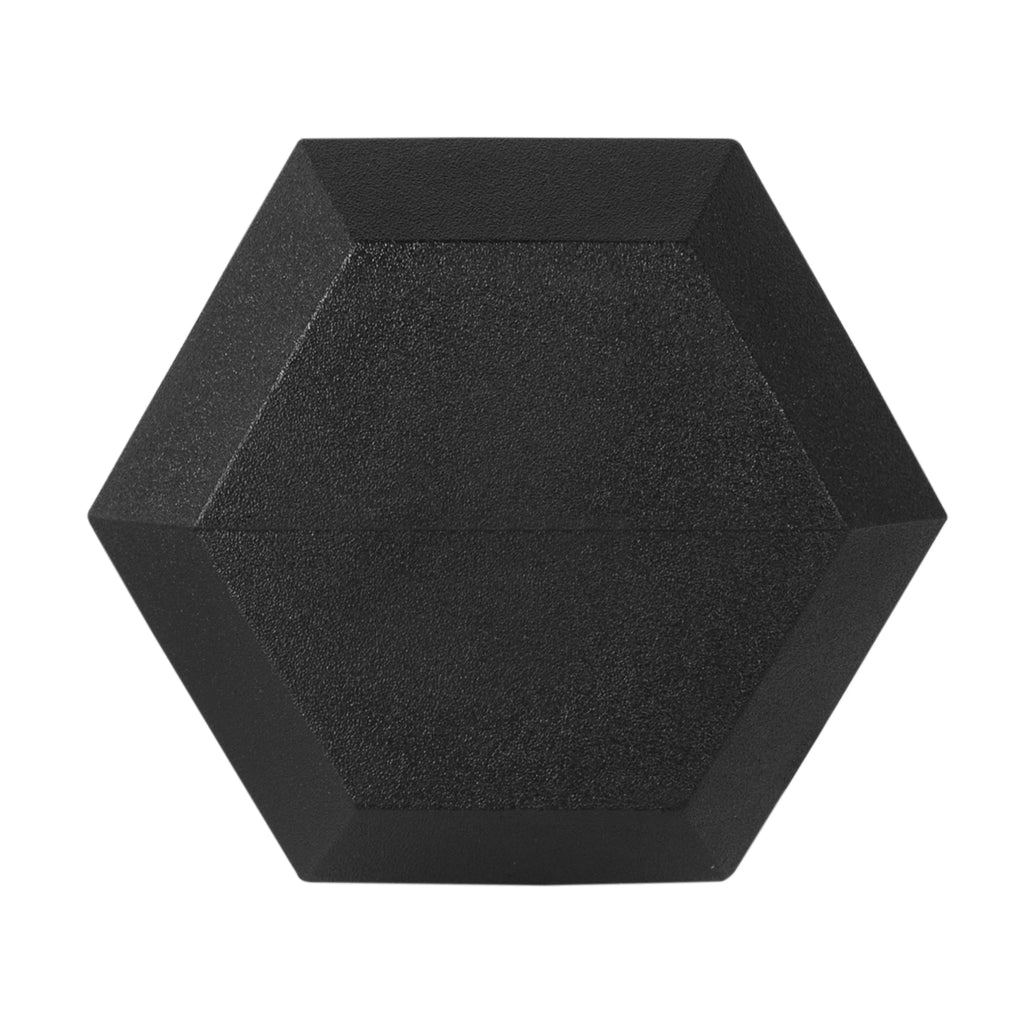 35LBs Rubber Encased Hex Dumbbell K775579