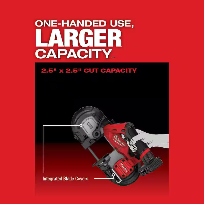 12V Cordless Compact Band Saw Kit with Band Saw Blades J849