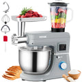 5 in 1 660W Tilt-Head Electric Stand Mixer with 7.4 Qt Stainless Bowl T127226