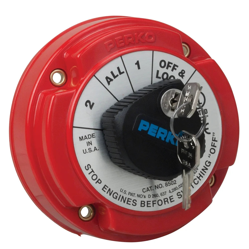 Medium Duty Battery Selector Switch with Key Lock U505