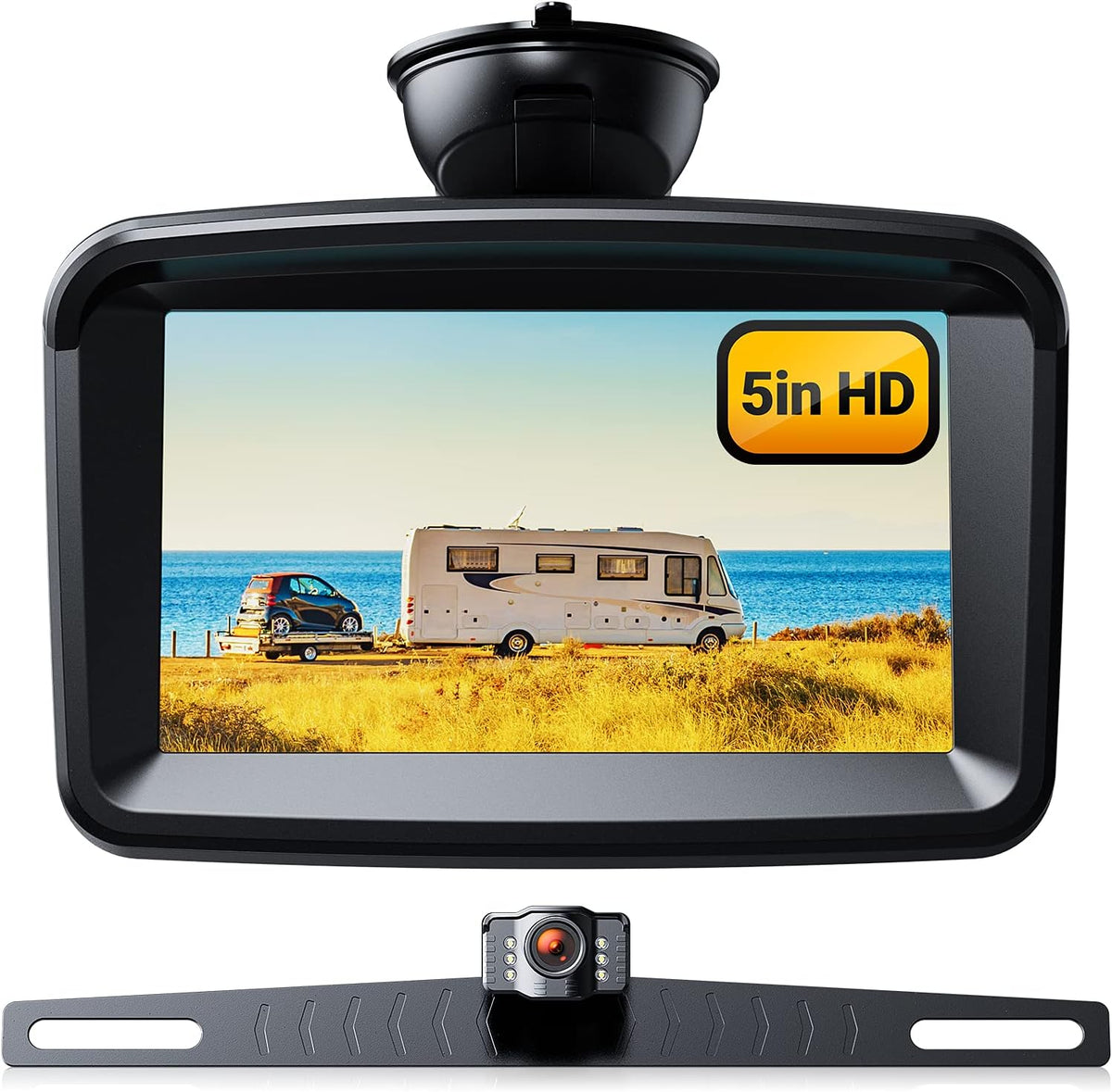 5 Monitor with 1080P Backup Camera for Truck E68556