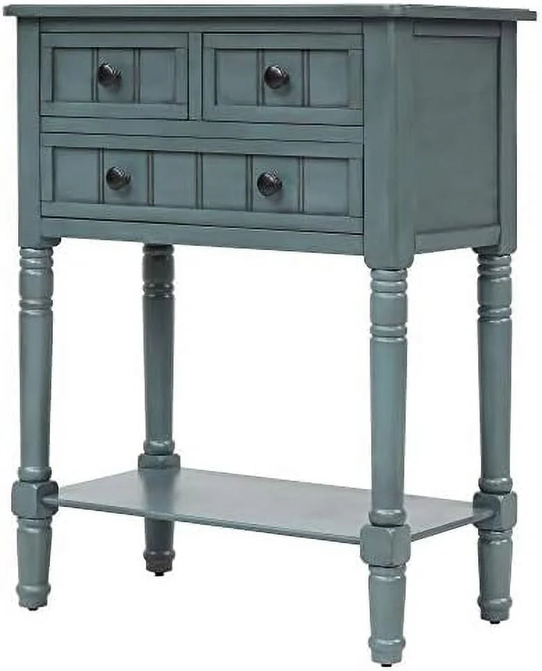 Narrow Console Table with Three Drawers C948261
