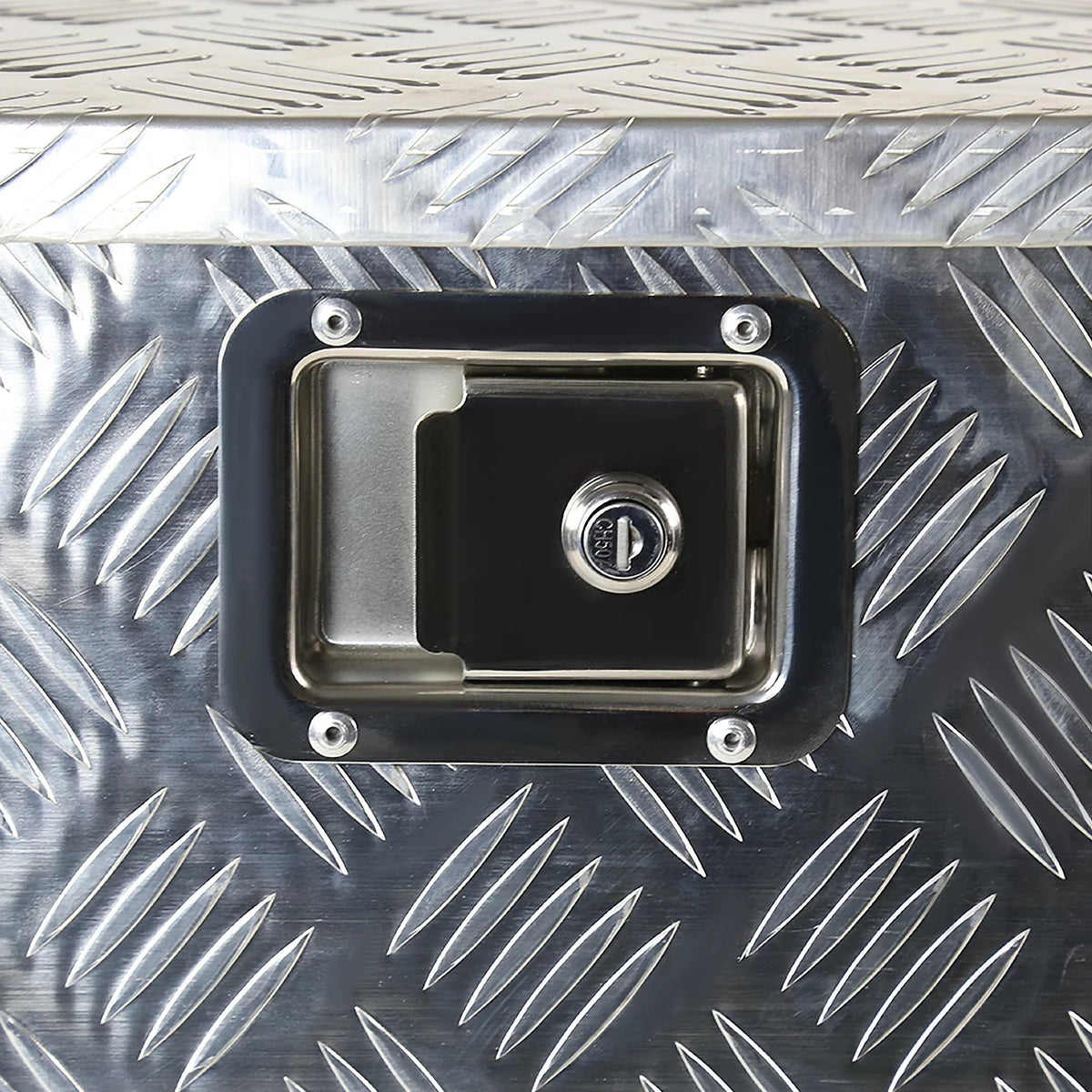 Aluminum Black Truck Bed Tool Box with Lock K202639
