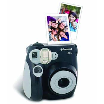 Black Analog Instant Film Camera with 60mm Lens V241