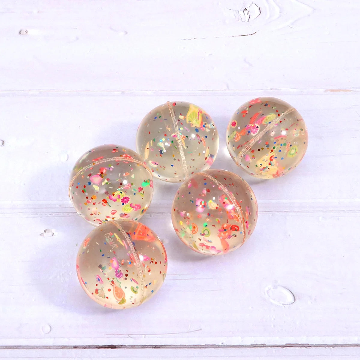 Transparent Ball Kids Learning Toy Beach Bouncing Balls Bubble Wands T9450