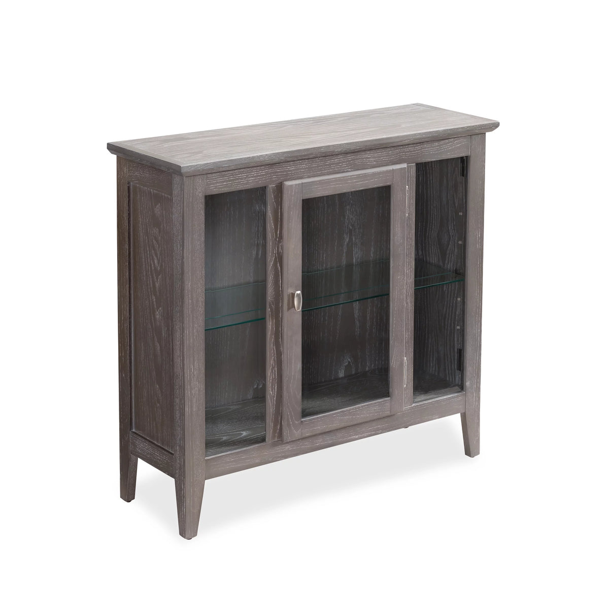 One Door Curio Cabinet with Interior Light N40144