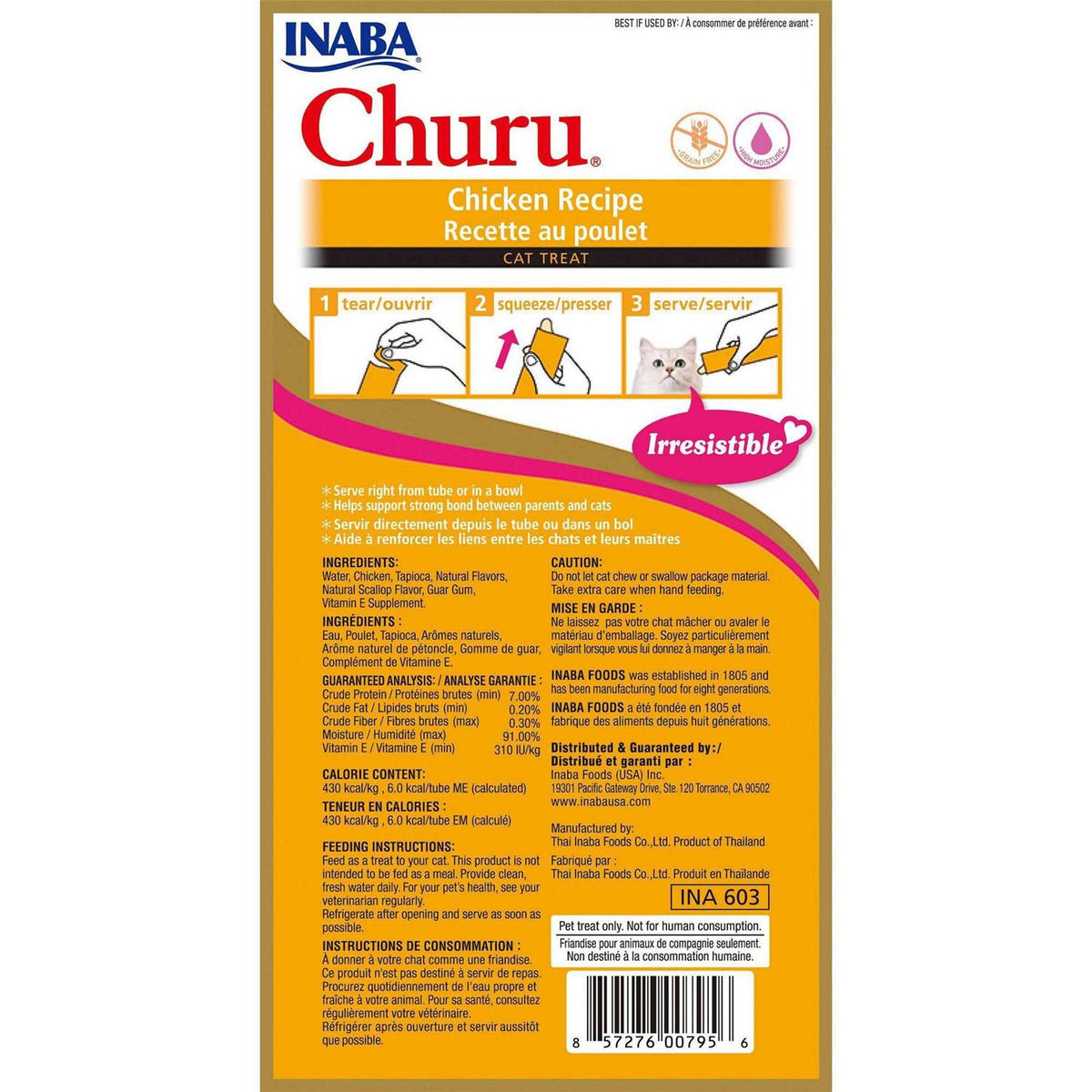 Chicken Recipe Cat Treat A8789