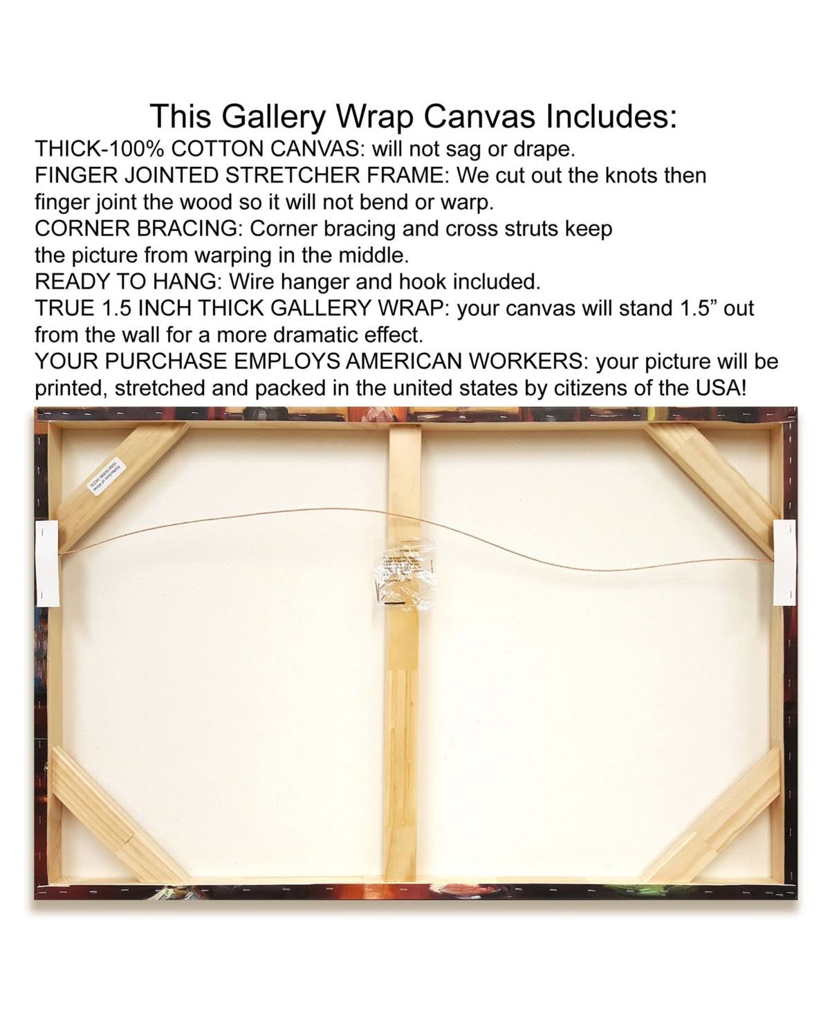 Giclee Print on Gallery Wrap Canvas U713
