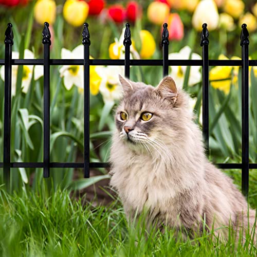 Metal Decorative Garden Fence 5 Panels O7951