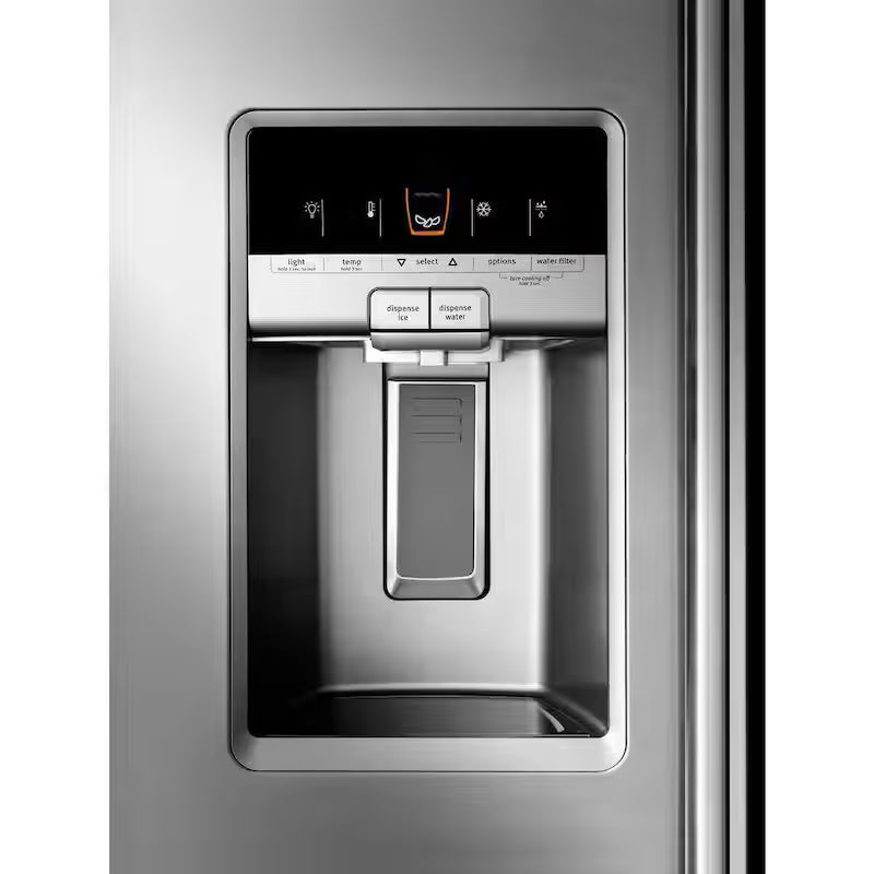21 cu. ft. Side by Side Refrigerator Stainless Steel Counter Depth P132