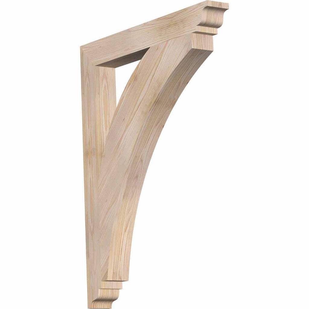 Douglas Fir Thorton Traditional Smooth Bracket U3698