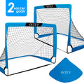 Portable Set of 2 Folding Soccer Goals B394142
