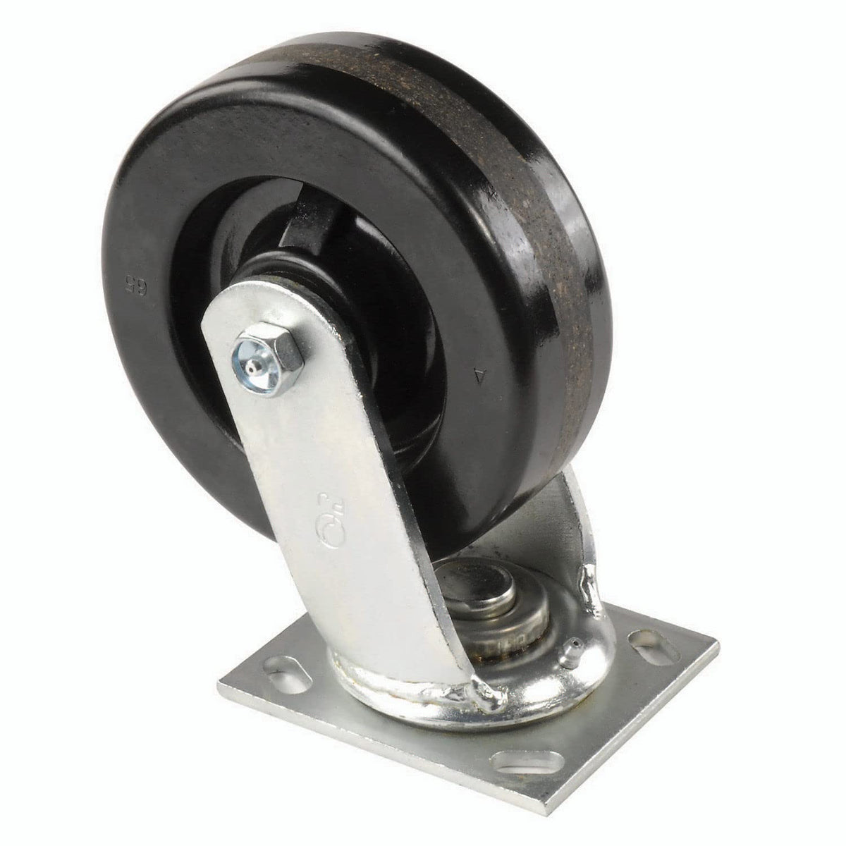 Heavy Duty Swivel Plate Caster, 800 Lb. Capacity, Pack of 2 Z539771