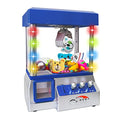 Blue Electronic Mini Candy and Toy Grabber Dispenser with Lights Sound & 4 Mini Plush Animals S846