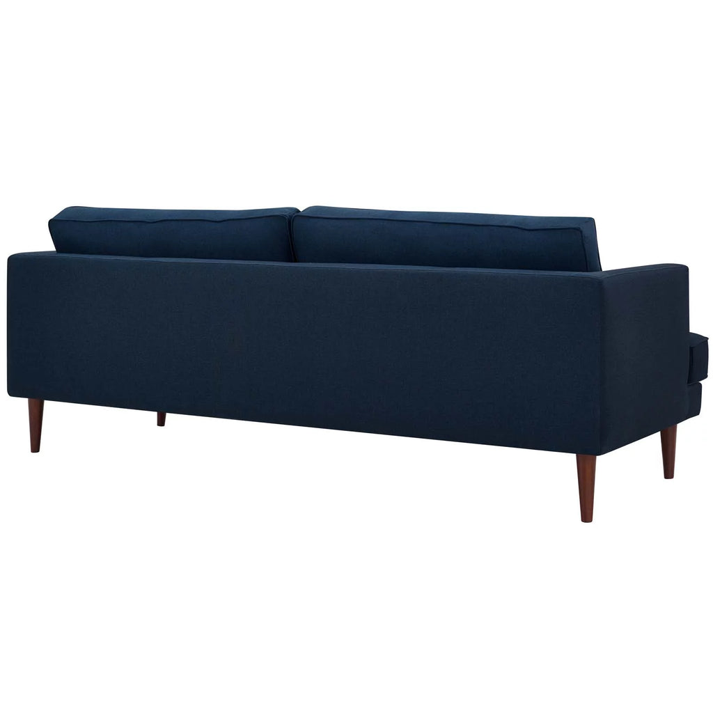 Blue Upholstered Fabric Sofa E6031