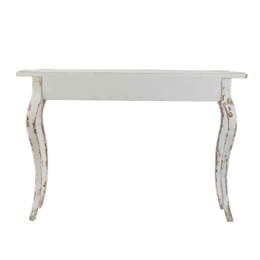 Vintage Weathered Finish Console Table T437650