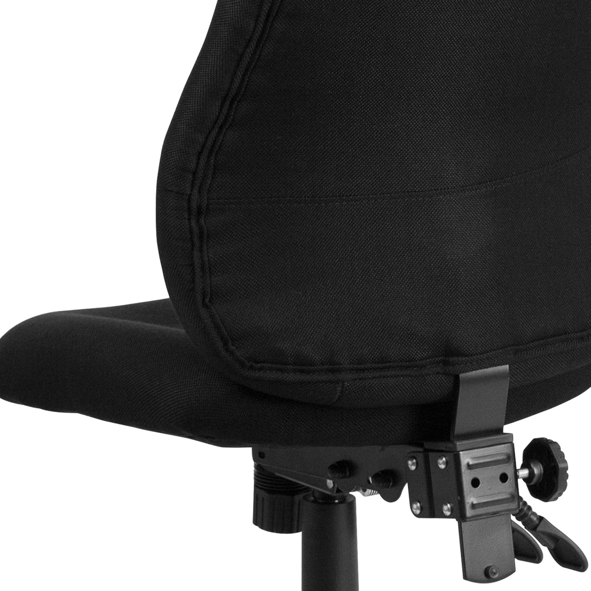 Black Fabric High Back Ergonomic Task Office Chair M3704