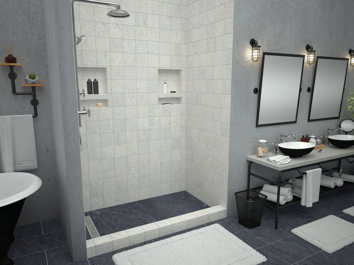 Nickel 30" X 48" Rectangular Shower Base Q21620