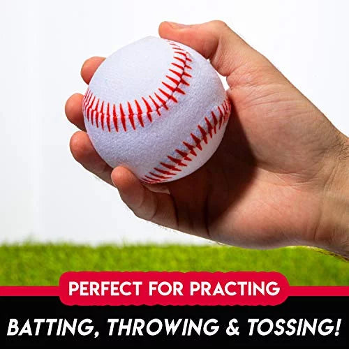 Self-Stick Toy Baseballs for Kids + Toddlers O887639